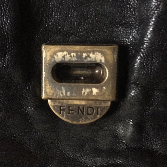 Authentic Fendi Buckle Bag - Picture 3 of 4